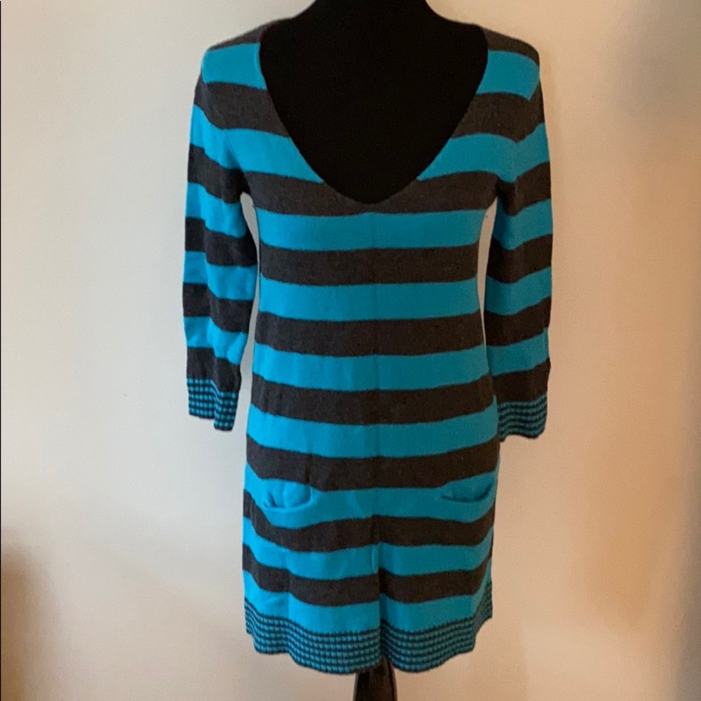 Express Striped Sweater Dress Size M